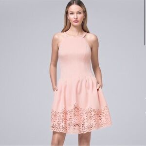 Vince Camuto Women's Light Pink Sleeveless Dress Size 8